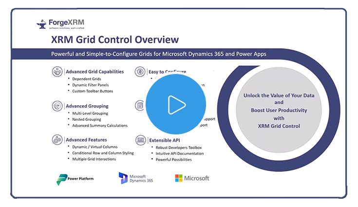 XRM Grid video